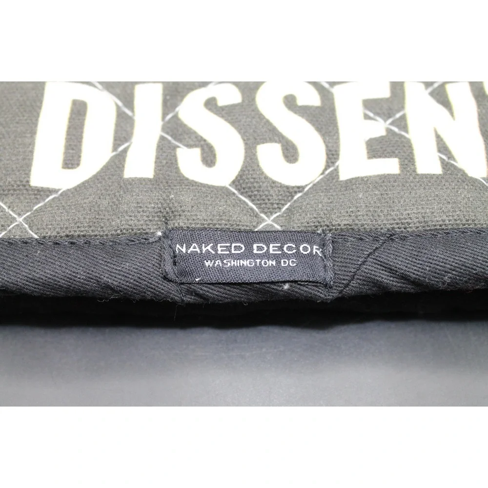 Naked Decor RBG Ruth Bader Ginsburg Pot Holder Oven Mitt Set I Dissent